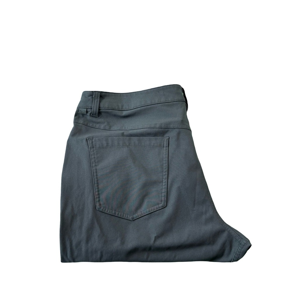 Lululemon Dark Gray Straight Fit Performance Mens 5 Pocket Pant Size 36X32